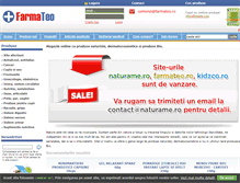 Tablet Screenshot of farmateo.ro